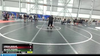 56 lbs Quarterfinal - Jordan Aguilar, All-Phase Wrestling Club vs Bearick McEwen, Mine Yard Dogs Wrestling Club