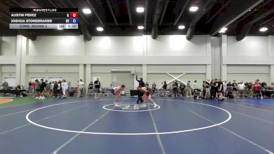 150 lbs Cons. Round 5 - Austin Perez, IL vs Joshua Stonebraker, NC