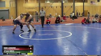 285 lbs 1st Place Match - Ethan Birch, Clackamas Community College vs Zion Longsine, Arizona Christian University