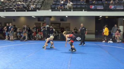 96 lbs Cons. Quarters - Jayden Coleman, Well Trained vs Logan Oakes, Sebolt Wrestling Academy