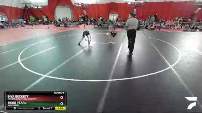 70-75 lbs Round 5 - Heidi Pearl, Wisconsin vs Mya Beckett, Askren Wrestling Academy