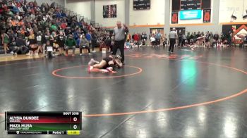 119-122 lbs Round 1 - Alysia Dundee, Waukon vs Maza Musa, Iowa City West