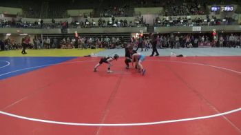 60 lbs Round 2 - Everett Clark, Team Porcelli Wrestling vs Asher Schulte, Pardeeville Boys Club