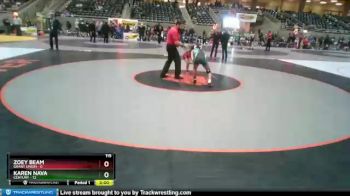 115 lbs Round 2 (4 Team) - Karen Nava, Century vs Zoey Beam, Grant Union