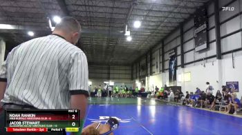 120 lbs Round 1 (3 Team) - Noah Rankin, WILD BUFFALO WRESTLING CLUB vs Jacob Stewart, SLAUGHTER HOUSE WRESTLING CLUB