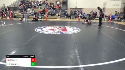 70 lbs Cons. Round 2 - Griffin Pilon, Monticello vs Elijah Stach, Pursuit Wrestling Minnesota