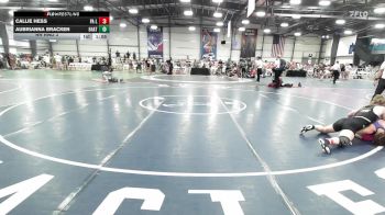 126 lbs Rr Rnd 3 - CALLIE HESS, PA Legends vs Aubrianna Bracken, 84 Athletes