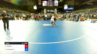 150 lbs Cons 16 #2 - Dj Neider, ID vs Benjamin Hansen, IA