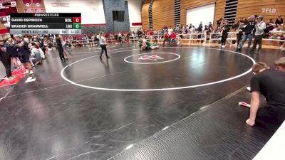 190 lbs Cons. Semi - David Espinoza, Worland Middle School vs Braden Bramwell, Lincoln Middle School