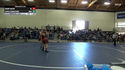 184 lbs Quarterfinal - Luca Ciabattari, Skyline College vs Dane Holm, Victor Valley College