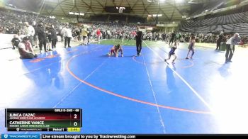 68 lbs Quarterfinal - Catherine Vance, Rainier Junior Wrestling Club vs Ilinca Cazac, Ascend Wrestling Academy