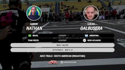 Aaron Nathan vs LUCAS Galbusera 2026 ADCC Indaiatuba Trials