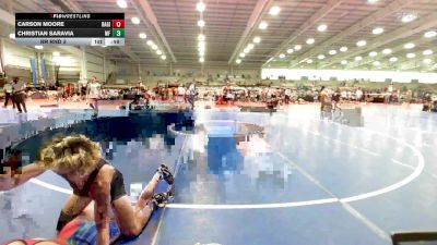 132 lbs Rr Rnd 3 - Carson Moore, Ragin Raisins Niagara HS vs Christian Saravia, MF Young Bucks