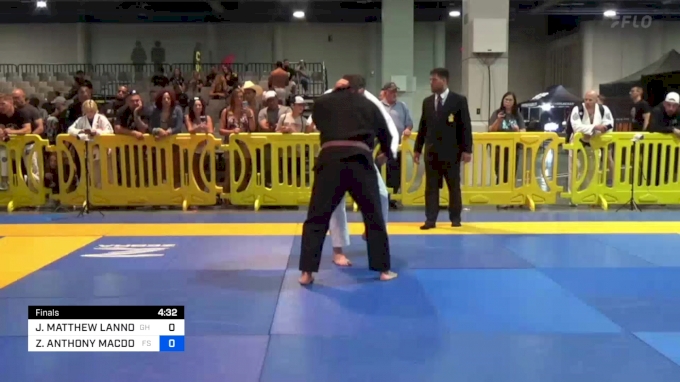 JOSH MATTHEW LANNON vs ZACHARY ANTHONY MACDONALD 2024 American National IBJJF Jiu-Jitsu Championship