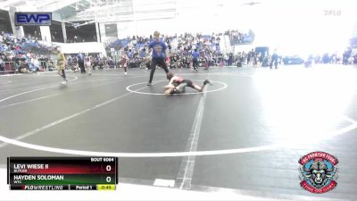 70 lbs Cons. Semi - Levi Wiese Ii, Butler vs Hayden Soloman, WTC