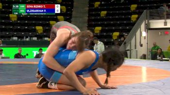 68 kg Rr Rnd 2 - Tetiana Sova Rizhko, Ukraine vs Purevsuren Ulziisaikhan, Mongolia