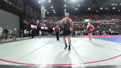 160 lbs Champ. Round 1 - Wyatt Cline, Fort Benton Longhorn Wrestling vs Damion Hamilton, Team Real Life
