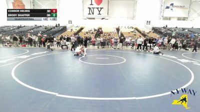 138 lbs Quarterfinal - Connor Helwig, Journeymen Wrestling Club vs Brody Shaffer, Superior Wrestling Academy