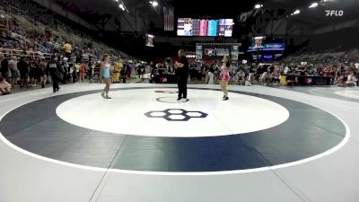 110 lbs Cons. Rd Of 64 - Hannah Leonard, MT vs Kyamila Huseynov, MO