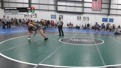 120 lbs Allday - Gavin Walker, OTM WALTERS WRESTLING vs David Craddock, HEAVY HITTING HAMMERS