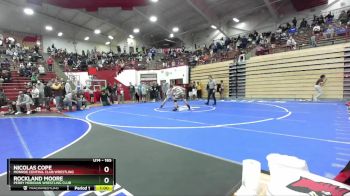 165 lbs 5th Place Match - Nicolas COPE, Monroe Central Club Wrestling vs Rockland Moore, Perry Meridian Wrestling Club