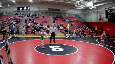 58-61 lbs Round 5 - Josselynne Shurina, Yough vs Jacob Shaffer, Mt. Pleasant