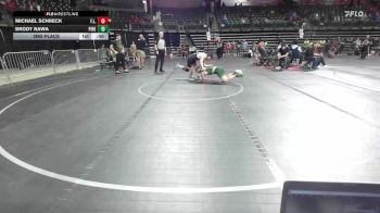 152 lbs 3rd Place - Michael Schreck, F.l.o.w. vs Brody Rawa, Pinelands Wrestling Club