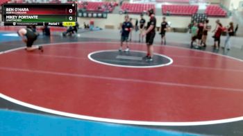 192-206 lbs Round 1 - Mikey Portante, Unattached vs Ben O`Hara, North Carolina