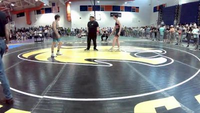 150 lbs Cons. Round 3 - Derlin Robertson, South Augusta Wrestling vs Reid Stiltner, Grundy Wrestling Club