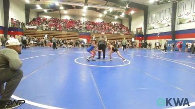 82-89 lbs Rr Rnd 2 - Presley Williams, Sperry Wrestling Club vs Gracen President, PIN Wrestling