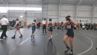 92 lbs Round 9 (10 Team) - Dominik Keomany, Kardiac Kidz vs Drew Hensley, Dayton Bandits