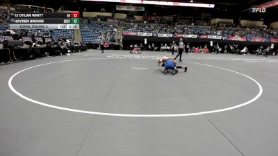 165 lbs Cons. Round 3 - Hayden Brown, Oklahoma City vs 12 Dylan Whitt, Grand View