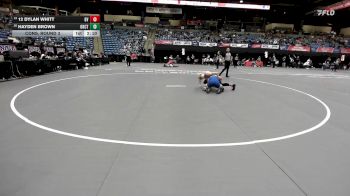 165 lbs Cons. Round 3 - Hayden Brown, Oklahoma City vs 12 Dylan Whitt, Grand View