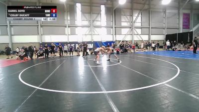 165 lbs Champ. Round 1 - Xariel Soto, Mat Demon Wrestling Club vs Colby Ducatt, Team Aggression Wrestling Club