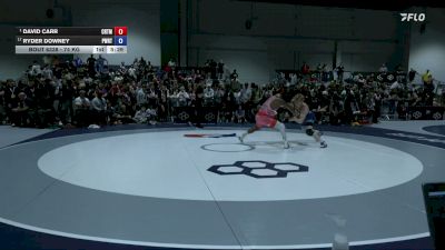 74 kg Champ. Rd Of 16 - David Carr, Cyclone RTC/ Titan Mercury Wrestling Club vs Ryder Downey, PWC RTC