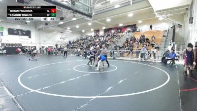 120 lbs Cons. Round 4 - London Towles, Littlerock vs Bryan Figueroa, Valencia/Placentia