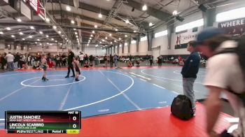 61 lbs Champ. Round 1 - Lincoln Scarbro, Ryse Wrestling Club vs Justin Sanchez, Dead Shot Wrestling Club