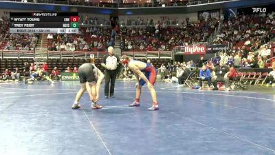 3A-190 lbs Cons. Round 4 - Trey Feist, North Scott vs Wyatt Young, Cedar Rapids Washington