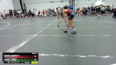 120 lbs Placement (4 Team) - Randy Jenks, U2 Upstate Uprising vs Devin Connelly, Savage WA White