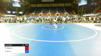 113 lbs Cons 16 #1 - Dominic Deputy, Pennsylvania vs Aidan Aure, Wisconsin