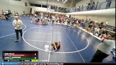 46-50 lbs Round 1 - Jase Imlay, Iron County Wrestling Academy vs Evrett Gardiner, Agon Academy