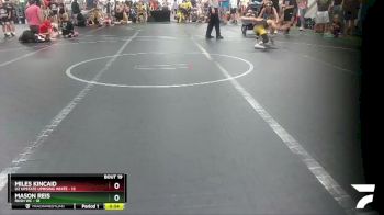 68 lbs Round 5 (8 Team) - Miles Kincaid, U2 Upstate Uprising White vs Mason Reis, Rush WC