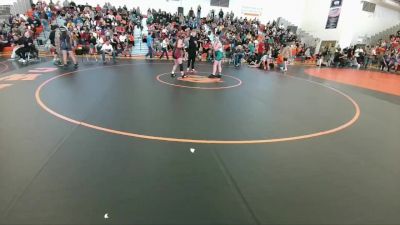138-145 lbs Round 3 - Rowyn Havens, Lander Middle School vs Sydney Smith, Riverton Middle School