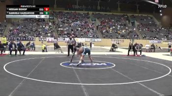 165 lbs 5th Place Match - Keegan Bishop, Covington Catholic vs Samuelu Hazelwood, Central Hardin