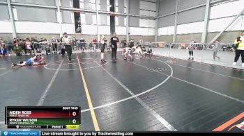 128-131 lbs Round 2 - Aiden Ross, Priest River WC vs Ryker Wilson, North Montana WC