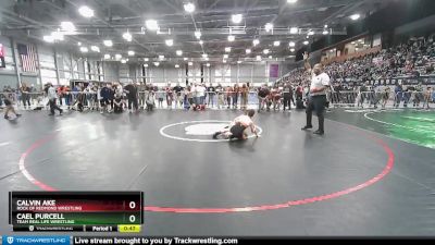 86 lbs Quarterfinal - Calvin Ake, Rock Of Redmond Wrestling vs Cael Purcell, Team Real Life Wrestling