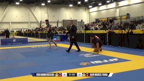 Juan Marcel Viana vs Sergio Raimundo Rios Da Silva 2024 World IBJJF Jiu-Jitsu No-Gi Championship