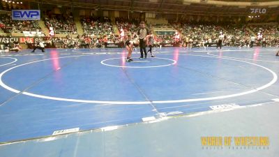 70 lbs Round Of 64 - Kyrin Robinson, HURRICANE WRESTLING ACADEMY vs Nico Distasio, Region Wrestling Academy