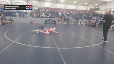 113 lbs Jantz Greenhalgh, Utah Gold vs Brodey Lewis, Wisconsin