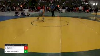 145 lbs Quarterfinal - John Beau Hostler, Nebraska Golden Eagles Wrestling Club vs Skyler Geier/Dodson, Western Nebraska Titans
